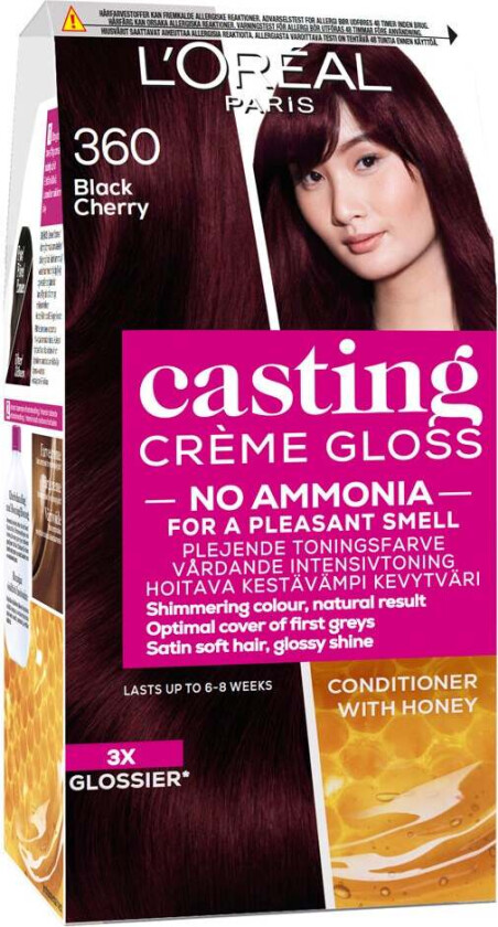 L'Oréal Paris Casting Crème Gloss 360 Black Cherry 180ml