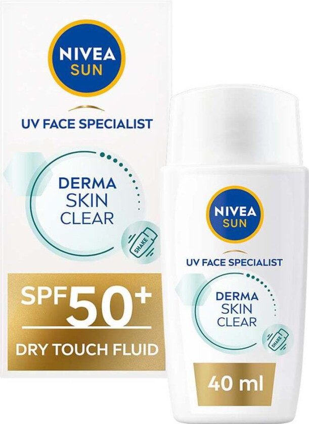 Nivea Sun Uv Derma Face Blemish Control Spf50+ 40ml