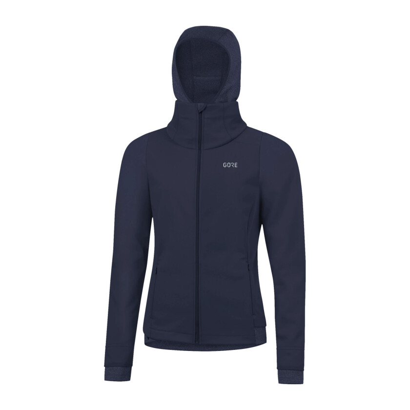 R3 GWS Thermo Hoodie Wmn, hettegenser dame Orbit Blue