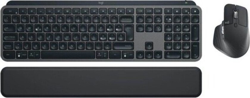 MX Keys S Combo Graphite - US - Tastatur - Amerikansk Engelsk - Grå