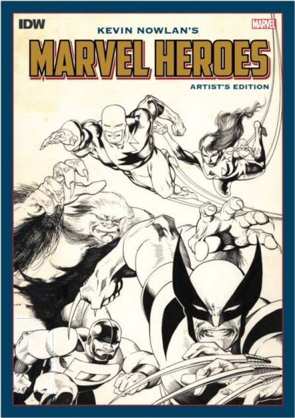 Kevin Nowlan's Marvel Heroes Artist's Edition av Kevin Nowlan