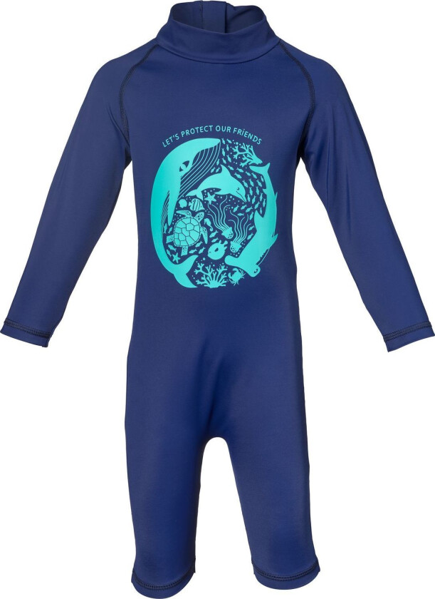 Bilde av Kids' Dolphine Sun Jumpsuit 74/80, Navy