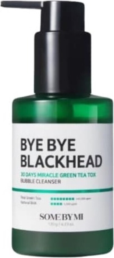 SOME BY MI_Bye Bye Blackhead 30 Days Miracle Green Tea Tox Bubble Cleanser 120ml