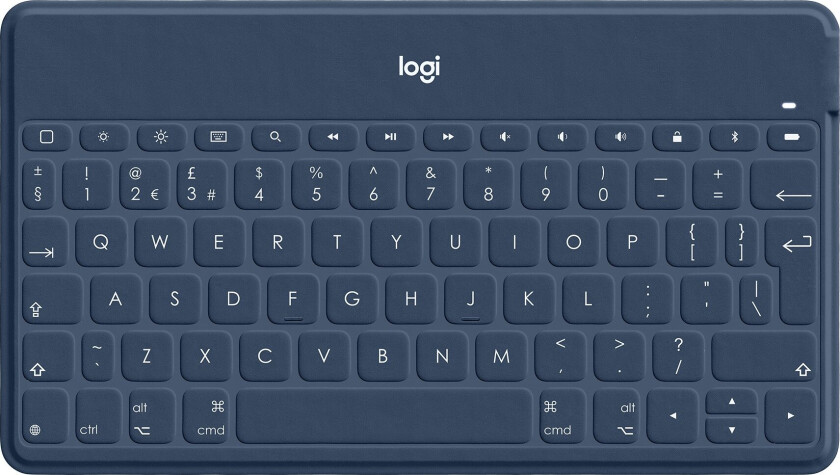 Keys-To-Go iOS Ipad tablet keyboard - Tastatur - Nordisk - Blå