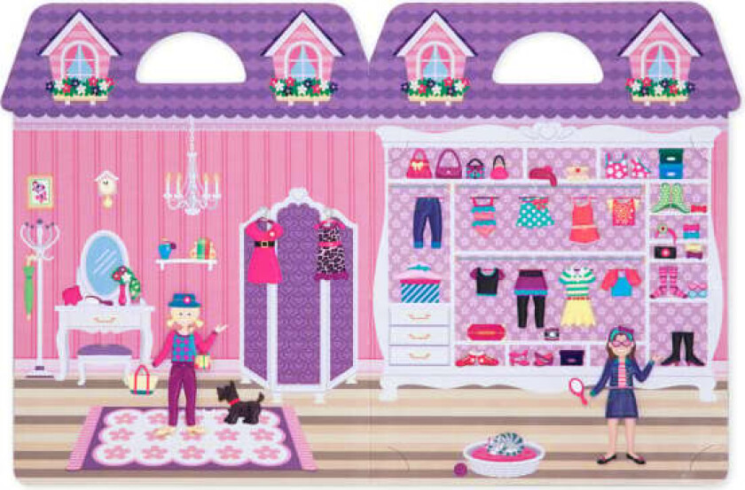 Gjenbruks Klistremerker 76 Deler - Antrekk