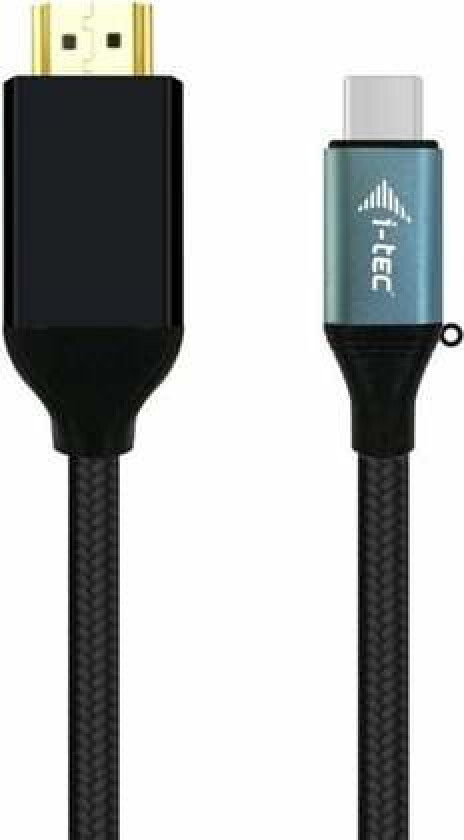 USB C til HDMI Kabel i-Tec C31CBLHDMI60HZ Svart