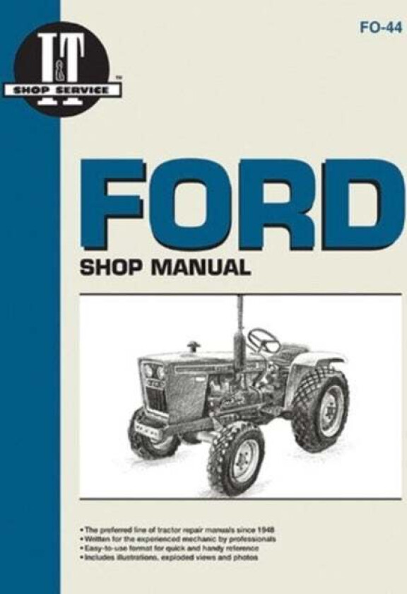 Ford Model 1100-2100 Diesel Tractor Service Repair Manual av Penton