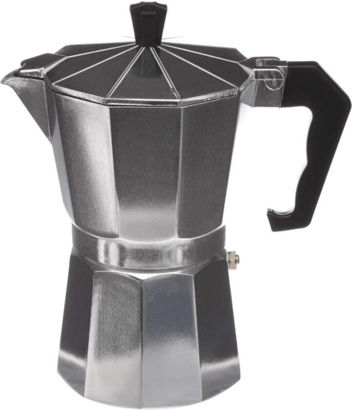 Moka gryte, aluminium - 30 cl