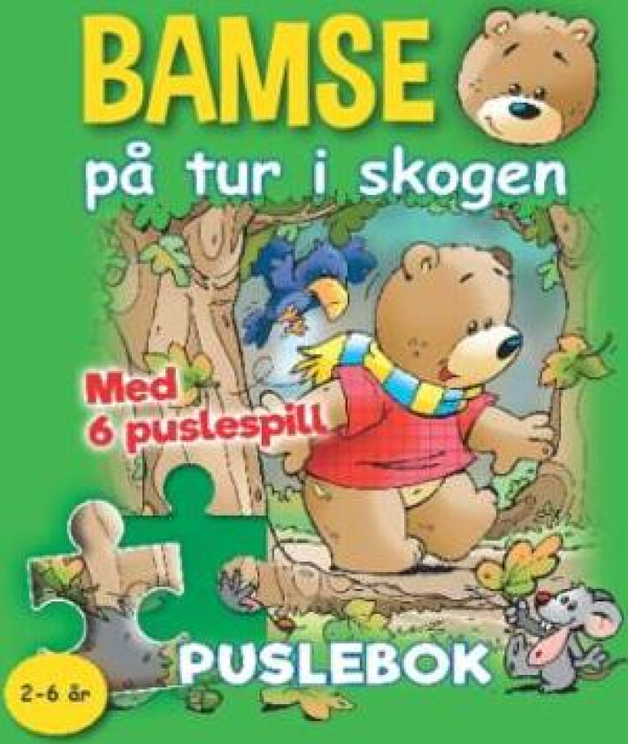 Bamse på tur i skogen