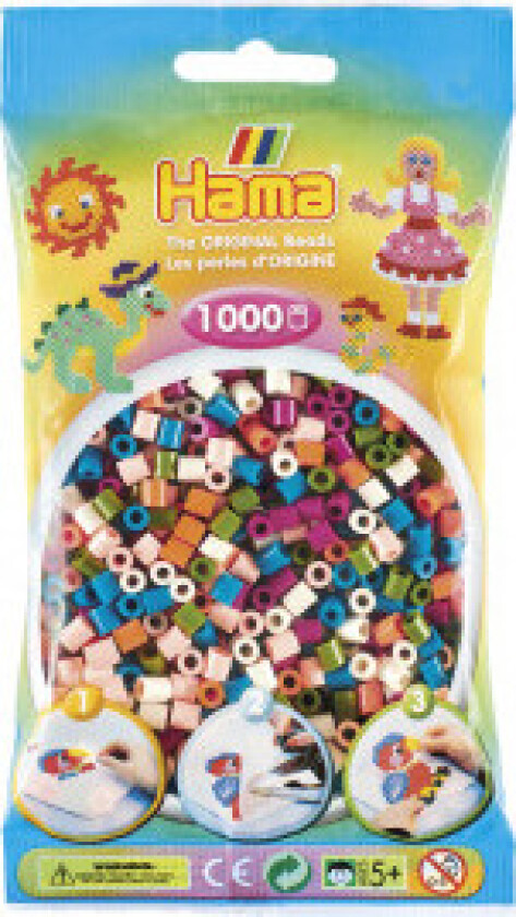 Midi 1000 Perler - Mix 58