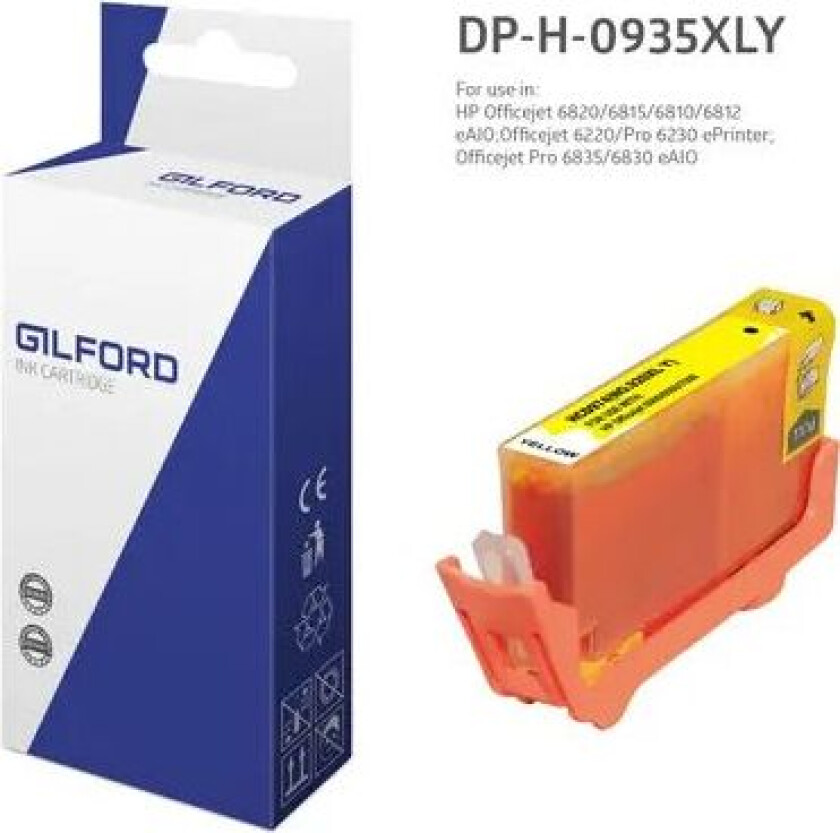Blekk Gul No.935xl - C2p26ae