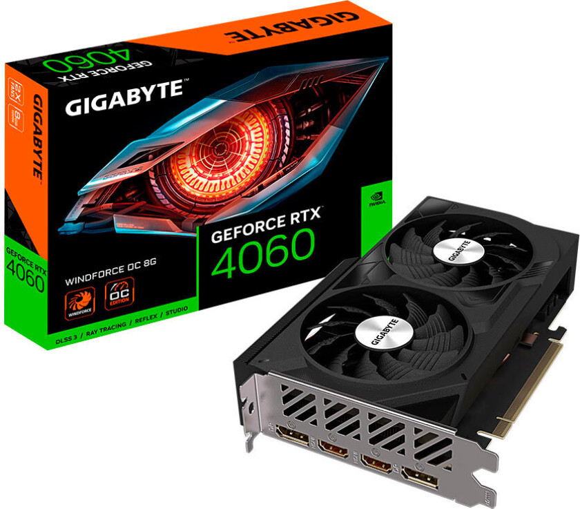 Bilde av Gigabyte Geforce Rtx™ 4060 Windforce Oc 8g