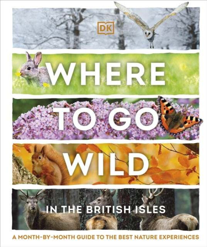 Where to Go Wild in the British Isles av DK