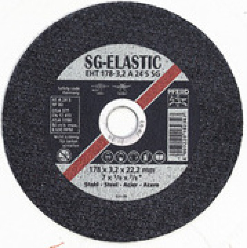 A-SG kappskive for stål 125 mm 24, mm PFERD