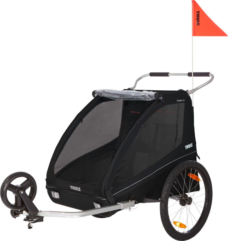 Coaster Xt Bike Trailer+Stroll OneSize, Black