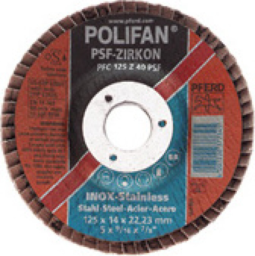 PFERD Lamelslipeskive 125 mm