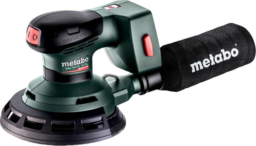 Metabo SXA 18 LTX 150 BL Trådløs tilfeldig orbital sliper uten batteri (18V)