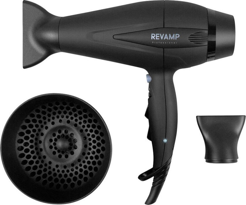 Revamp DR-5500-EU Hårføner m/diffuser (2400W)