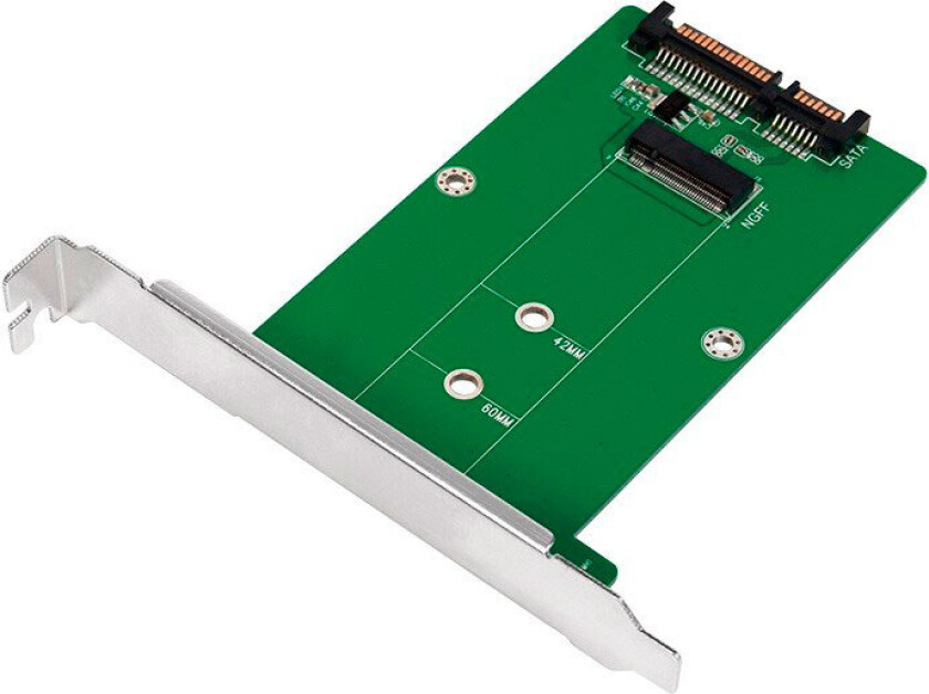 SATA til M.2 SATA SSD-adapter