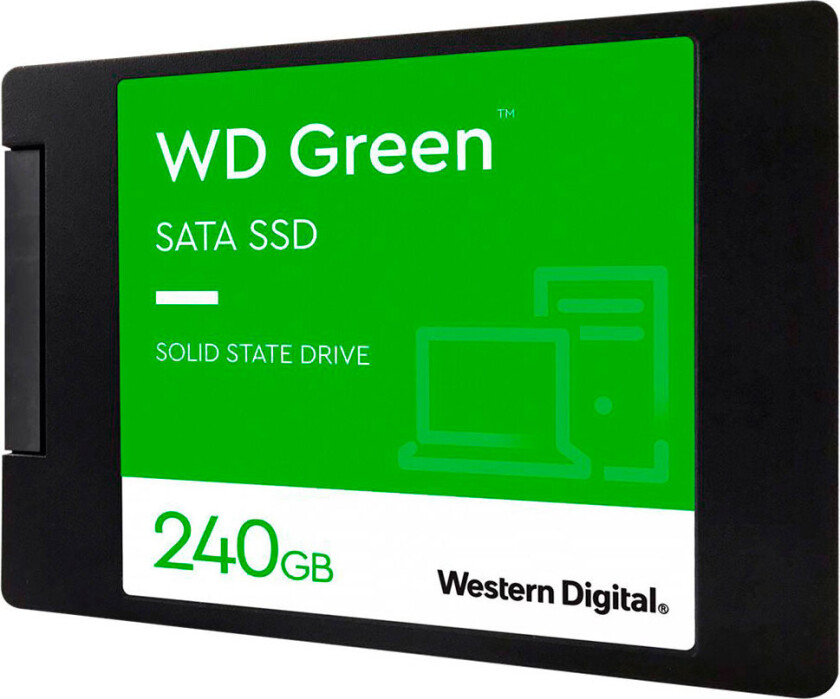 WD Green SSD Harddisk 240GB (SATA-600) 2,5tm