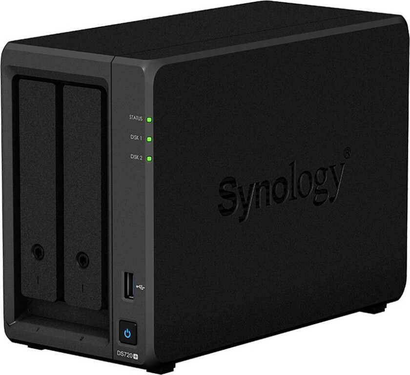 DS720+ NAS-server - Intel Celeron J4125 Quad Core 2,0 GHz CPU