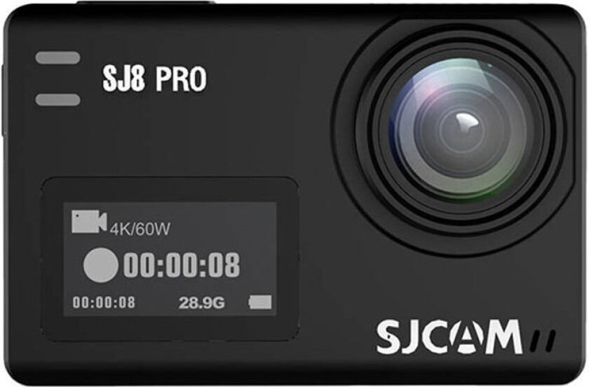 Sjcam SJ8 Pro Action Camera (4K) Svart