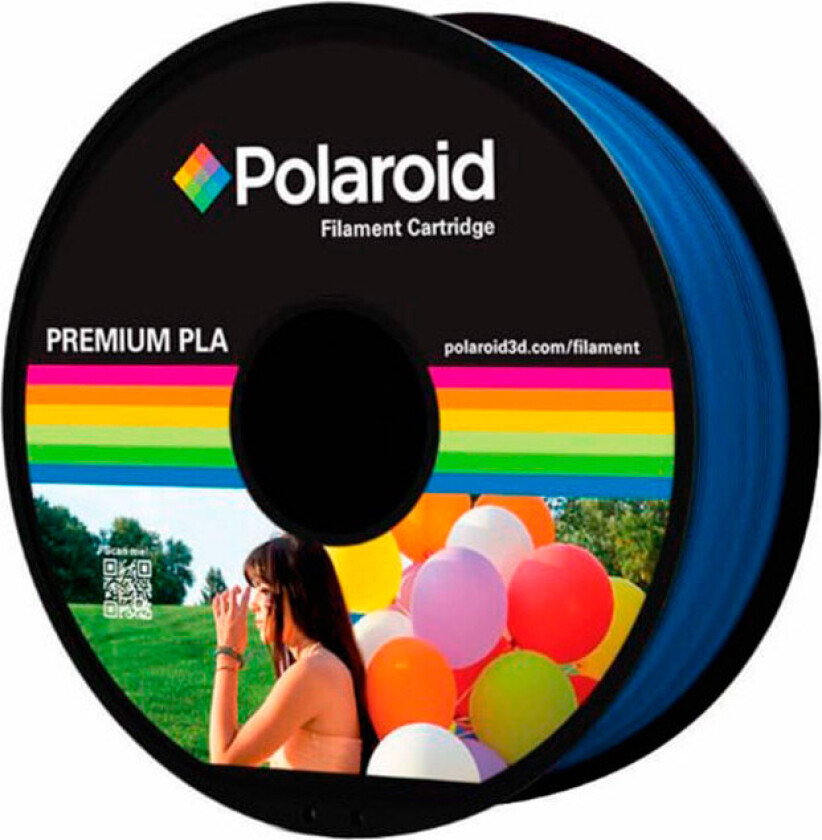 PLA Filament patron (1,75 mm) 1 kg - Blå