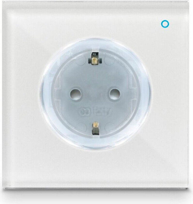 Iotty Smart-uttak (Google Home/Amazon Alexa/Siri/SmartThings) Hvit