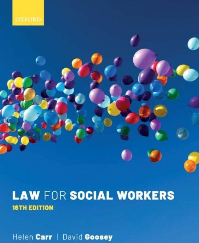 Law for Social Workers av Helen (Professor of Law University of Kent) Carr, David (Independent social worker) Goosey