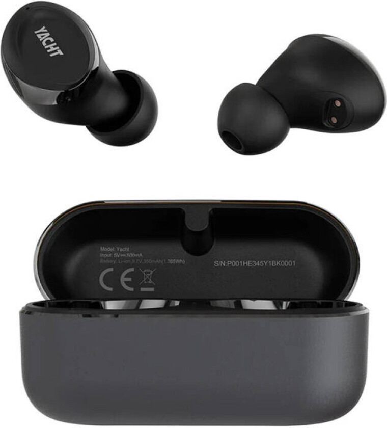 HiFuture YACHT Bluetooth-ørepropper (20 timer) Svarte