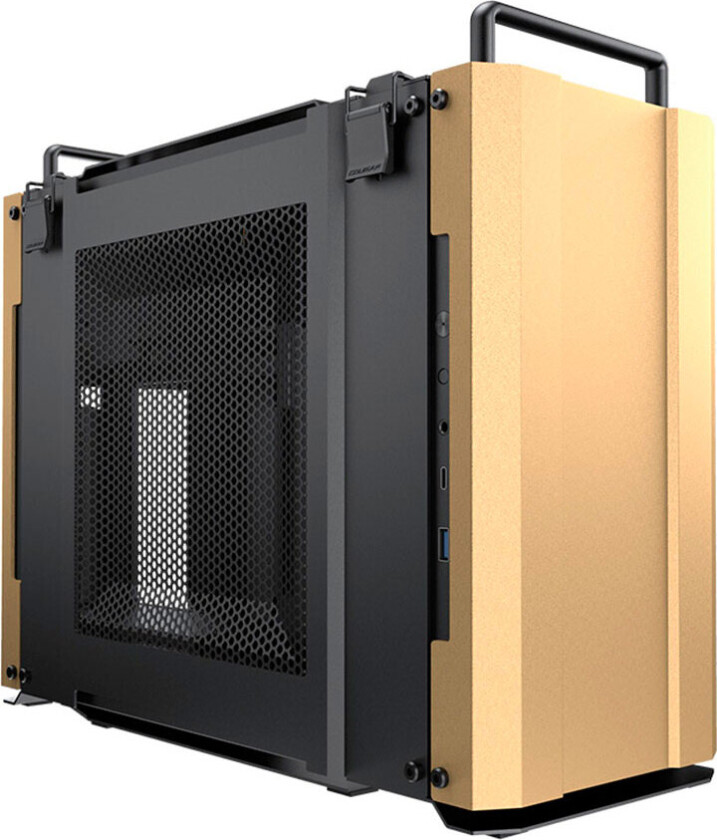 Cougar Case Dust 2 Gamer PC-skap (Mini-ITX) Desert Sand