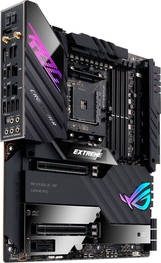ROG CROSSHAIR VIII EXTREME Hovedkort - AMD X570 - AMD AM4 socket - DDR4 RAM - Extended ATX