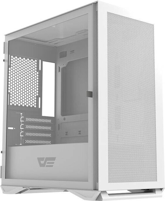 DeskFlash DLM200 PC-veske (M-ATX/ITX) Hvit