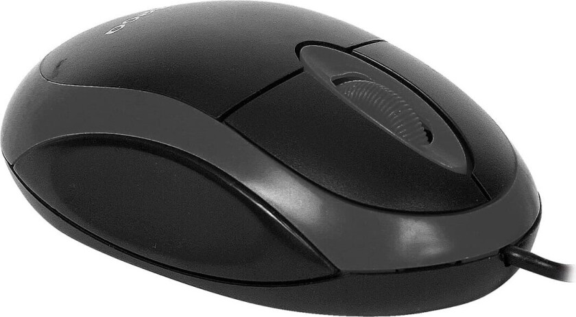 USB Mus (1200 DPI) Svart - Omega