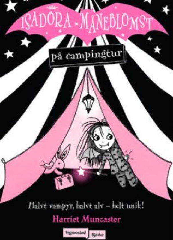 Isadora Måneblomst på campingtur av Harriet Muncaster