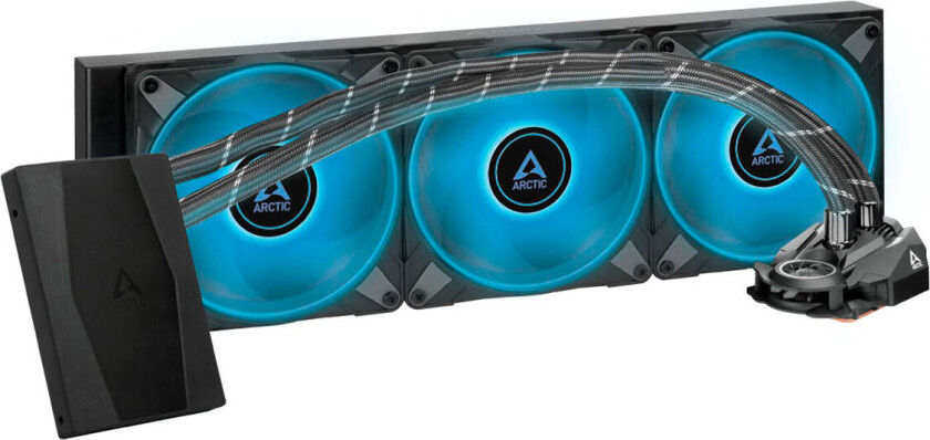 Arctic Liquid Freezer II 420 RGB CPU-kjøler m/kontroll (1900RPM) 140mm