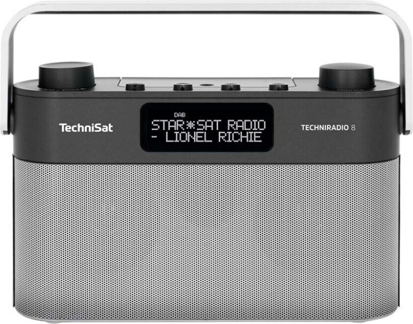 TechniSat Techniradio 8 DAB Radio 6W (FM) Sølv/svart