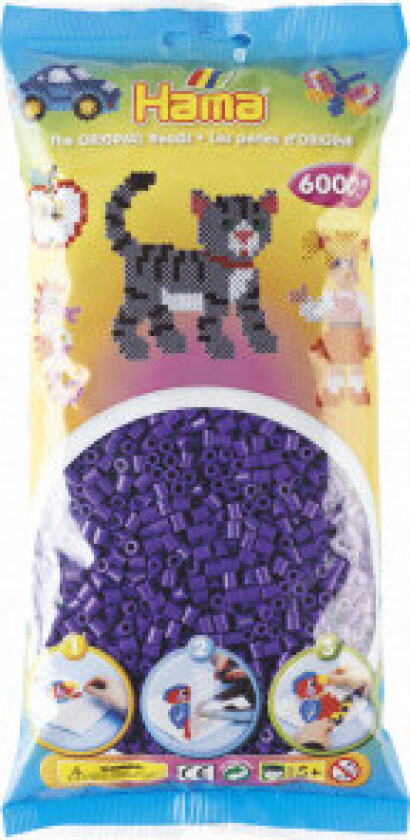 Midi 6000 Perler - Lilla 07