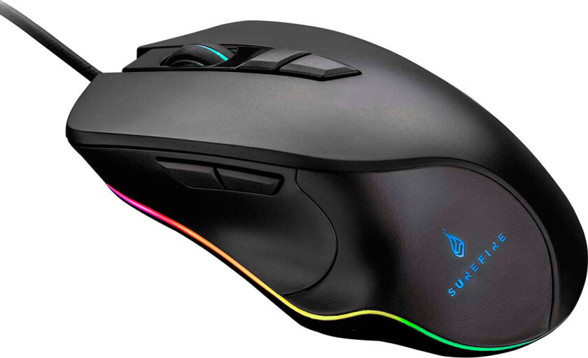 Surefire Martial Claw Gaming Mus m/RGB (7 knapper)