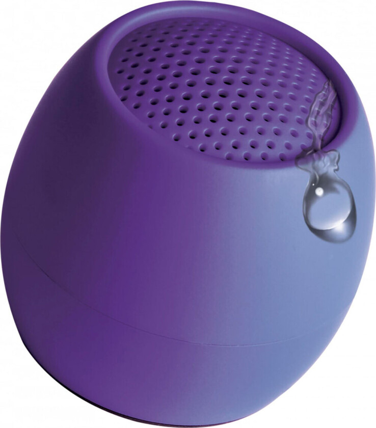 Boompods Zero Mini Bluetooth Høyttaler - Lilla