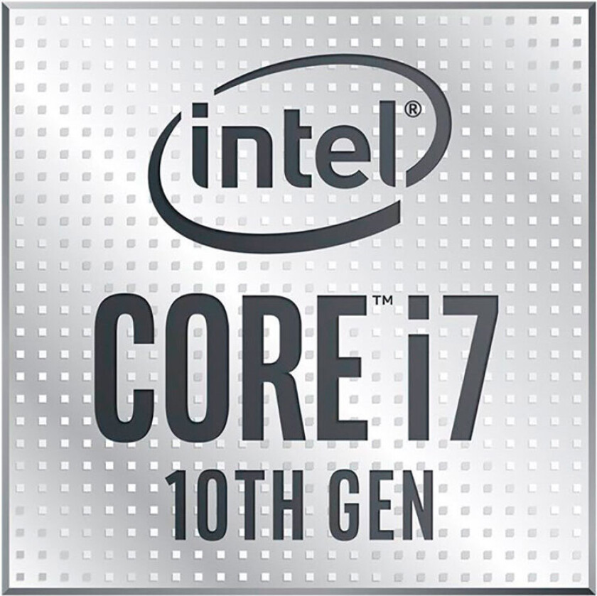 S1200 Core i7 10700F skuff Gen. 10 CPU - 2,9 GHz 8 kjerner - LGA 1200