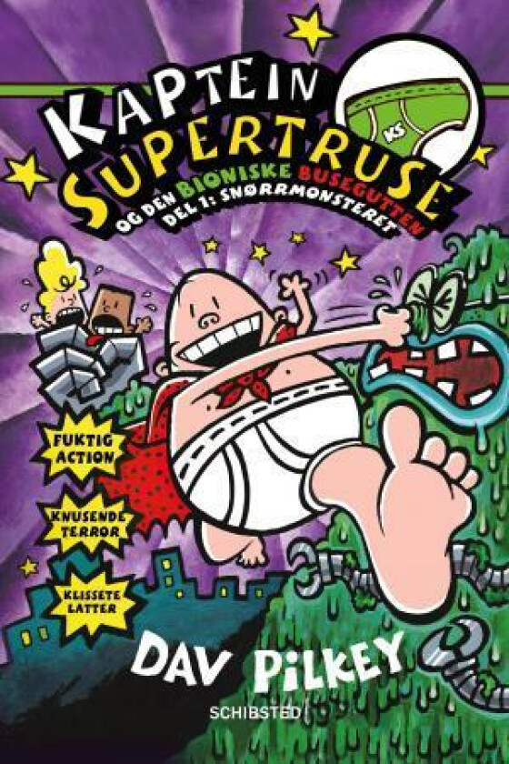 Kaptein Supertruse og den bioniske busegutten av Dav Pilkey