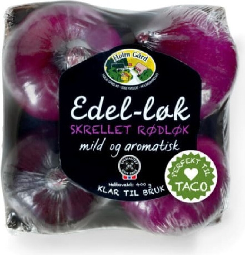Edelløk Rød 400g Holm Gård