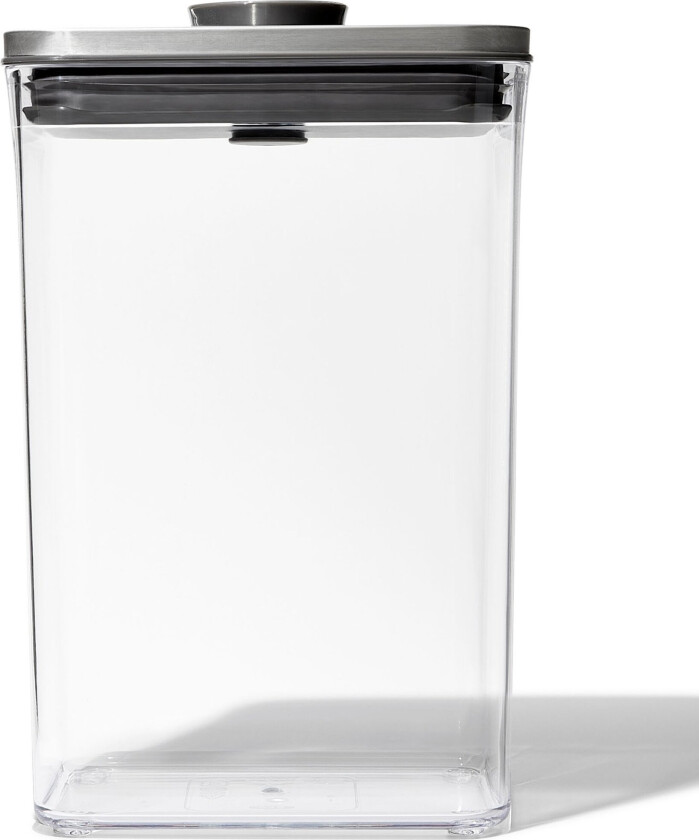 OXO POP Beholder m/lokk (2,6 liter) Stål