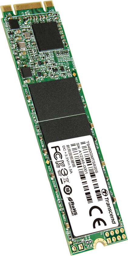 MTS820S SSD-harddisk 480GB - M.2 2280 (SATA 3)