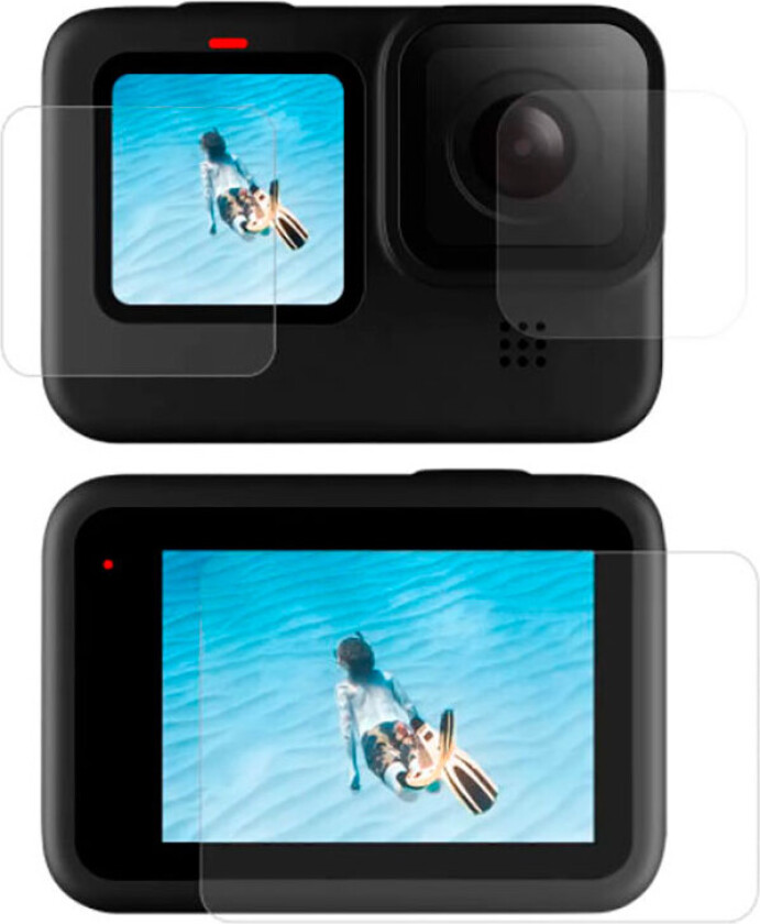 Telesin beskyttelsesfilm for GoPro Hero 9/10/11 (foran/bak)