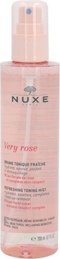 Very Rose Refreshing Tonic Mist, 200 ml