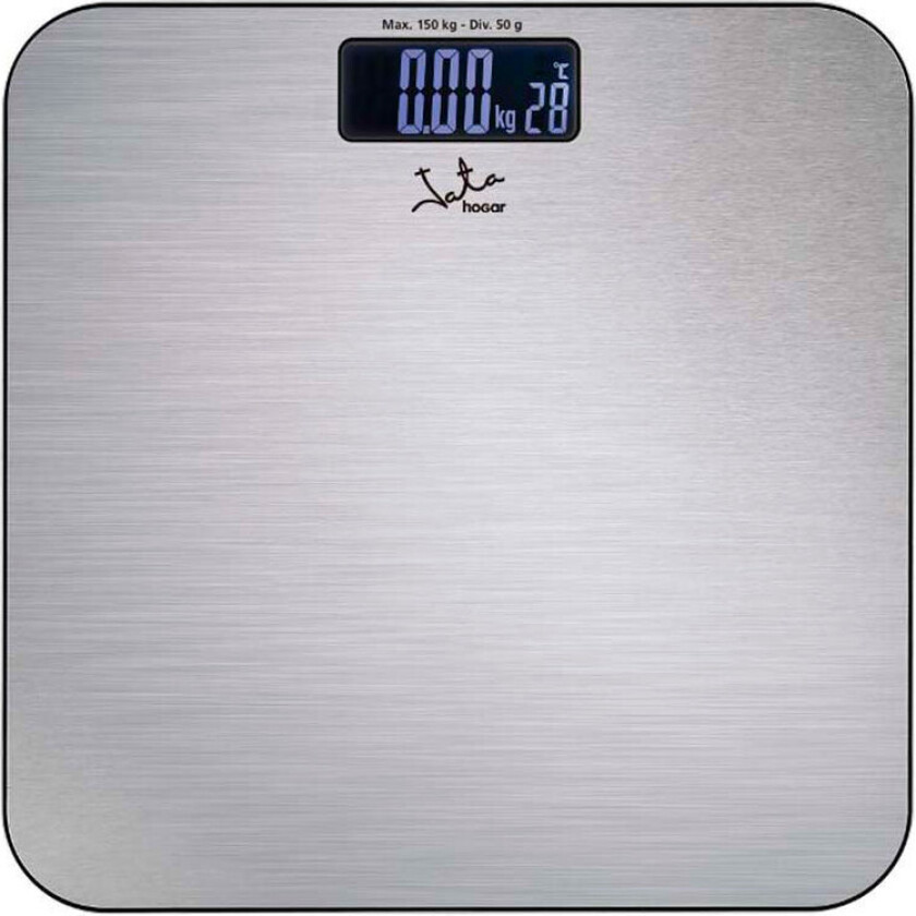Jata 496N Elektronisk Badevekt (150kg) Rustfritt stål