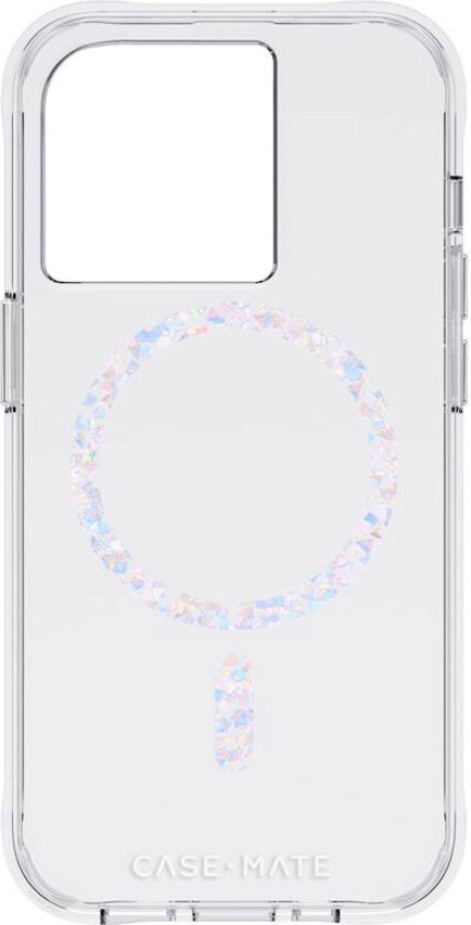 Case Mate Twinkle Diamond MagSafe-deksel til iPhone 14 Pro (Klar)