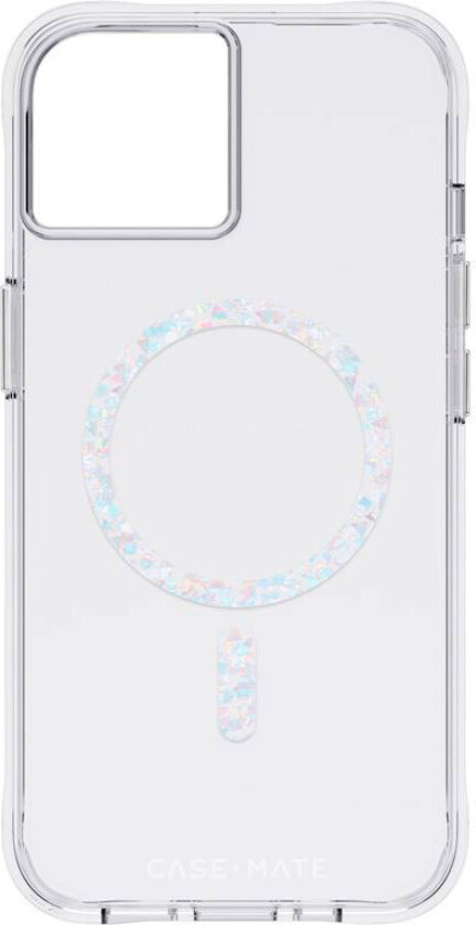 Case Mate Twinkle Diamond MagSafe-deksel til iPhone 14 (Klar)